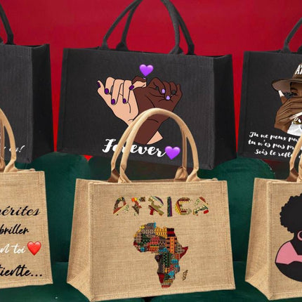 Sac en toile de jupe