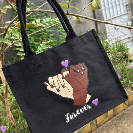 Sac en toile de jupe