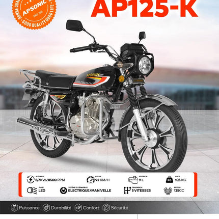 Apsonic AP125 - K - Shop Shap Service - Apsonic AP125 - K - Moto - Shop Shap Service - 
