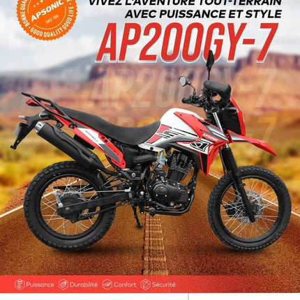 Apsonic AP200GY-7 - Shop Shap Service - Apsonic AP200GY-7 - Moto - Shop Shap Service - 