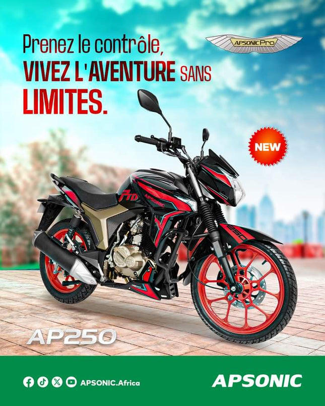 Apsonic AP250 - Shop Shap Service - Apsonic AP250 - Moto - Shop Shap Service - 