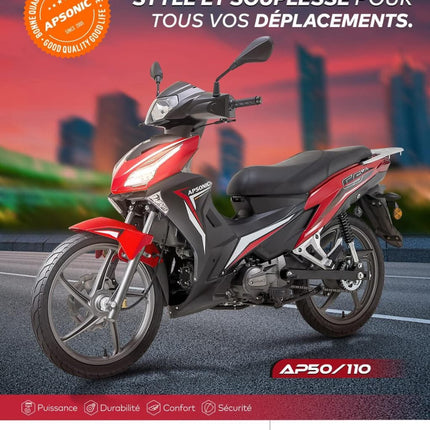 Apsonic AP50 - Shop Shap Service - Apsonic AP50 - Moto - Shop Shap Service - 