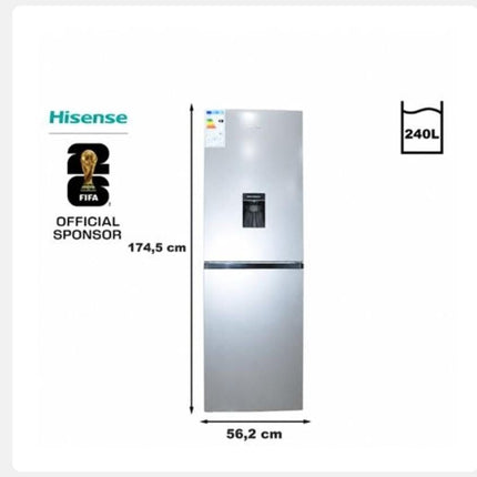 Hisense réfrigérateur combiné + distributeur d'eau 240l - Shop Shap - Hisense réfrigérateur combiné + distributeur d'eau 240l - Réfrigérateur - Shop Shap - 