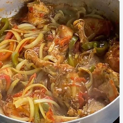 Poulet sauté - Atiéké - Shop Shap - Poulet sauté - Atiéké - Nourriture - Shop Shap - 