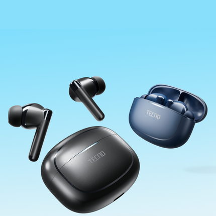 TECNO Buds 4 Air - Bluetooth 5.4 - 22h d'écoute - Résistants à l'eau et à la poussière