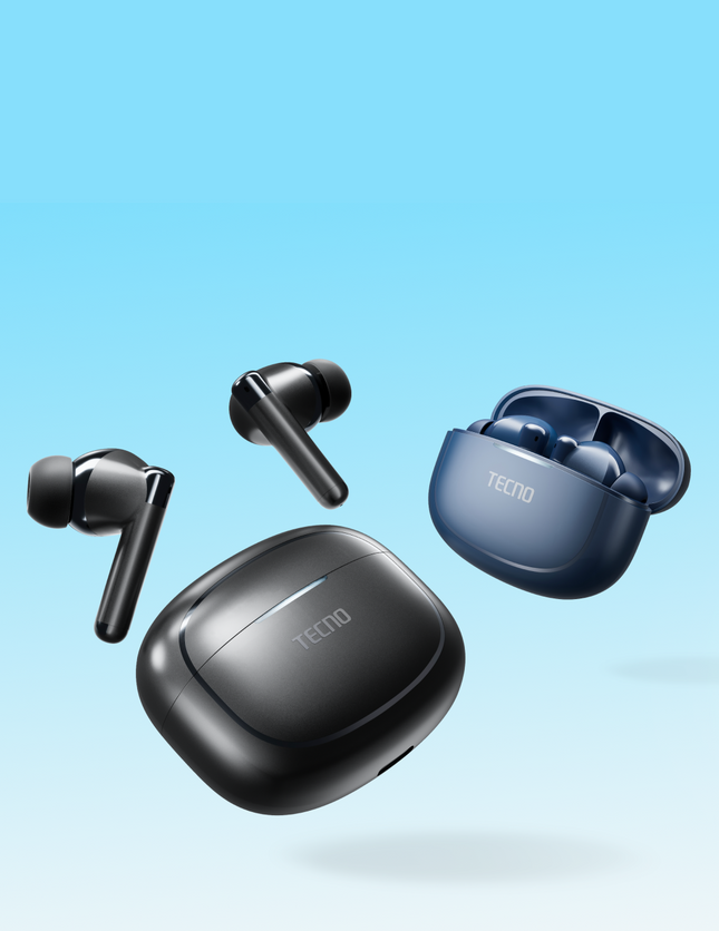 TECNO Buds 4 Air - Bluetooth 5.4 - 22h d'écoute - Résistants à l'eau et à la poussière