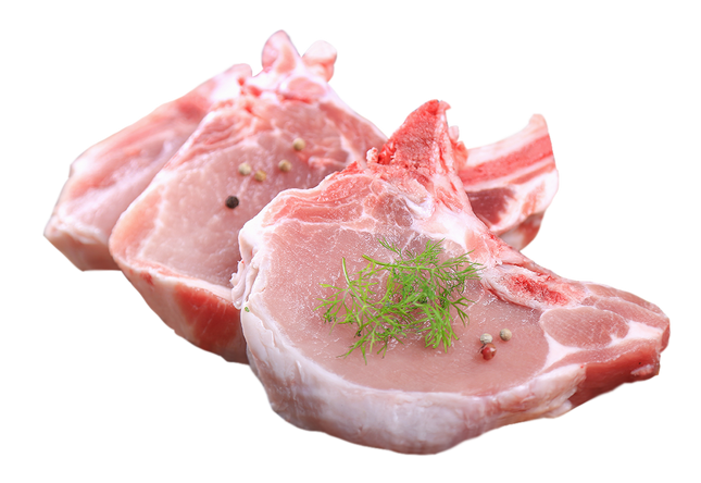 Viande de porc fraîche - vendue au kilo