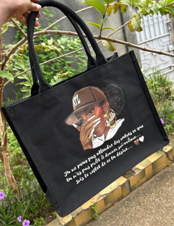 Sac en toile de jupe - Shop Shap Service - Sac en toile de jupe - Shop Shap Service - 