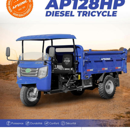 Tricycles Apsonic AP128HP DIESEL - Shop Shap Service - Tricycles Apsonic AP128HP DIESEL - Moto - Shop Shap Service - 
